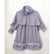 Gamis Anak bahan menggocrep premium By Azka collection| Asma pakaian bayi perempuan fashion baju  te