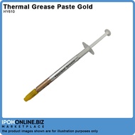 HY610 High Performance Heatsink Compounds Gold Thermal Grease 1ml | IPOHONLINE