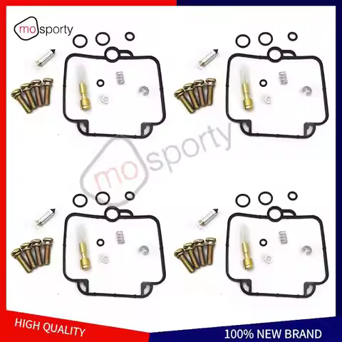 4SET Carburetor Carb Repair Rebuild Kit for Suzuki DR750 DR800 Big GSX1100 DR250SE DR350 GS500E GSX6