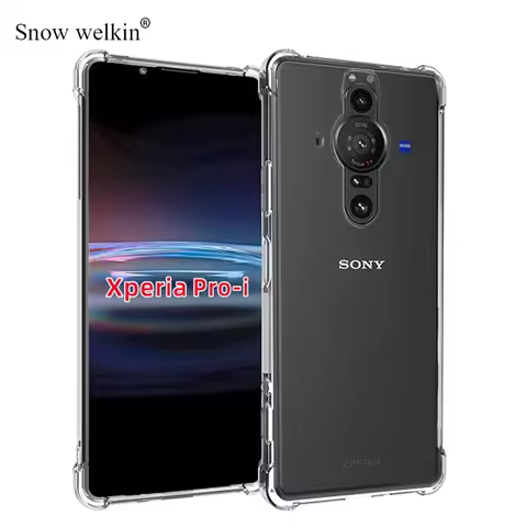 For Sony Xperia Pro I Airbags Buffer Protection Case For Sony Xperia 1 5 10 II III IV V Clear Soft T