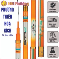 Phuong Thien Hoa Hand Fishing Rod Size 6H Twisted Carbon. Single fishing rod for hunting. Hoang Nam 