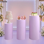 FAKEME Cylinder Cover for Event Display Stand, Plinth Stand Decoration for Parties