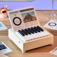 Mini Piano 2024 Calendar Desktop Gift Can Play Jay Cho Mini Piano 2024 Calendar Desktop Decoration Can Play Jay Chou Desk Calendar 2023 Merchandise Birthday Gift 12.20