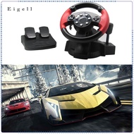 [Eigell] Racing Steering Wheel for PS3 / PS2 Game Steering Wheel PC Vibration Remote Controller Whee
