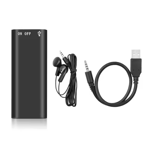 Professional Mini 8GB Voice Digital Audio Voice Recorder Mp3 Player 3 in 1 8G Memory Storage 192Kbps
