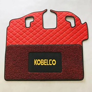 Kobelco excavator parts SK200-8 foot mat SK75-8 carpet foot mat SK240-8 cabin black foot pad SK210-8