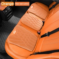 เบาะหนัง Sarung Jok Mobil สำหรับรถยนต์เบาะป้องกันเบาะนั่งด้านหน้าหรือด้านหลัง Bantal Kursi สำหรับ Ma