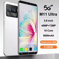 4G【hp 500ribuan asli xi0mi】 RAM 8GB + 256GB ROM M11Ultra Ponsel Android promo 5.8 - inci 8MP+16MP 4800mAh Double sim card hp android termurah hp android terbaru 2021 hp Ponsel asli baru