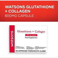 Glutathione + Collagen Watsons Brand 800mg