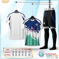 Đồ Đá Bóng Nam Nữ MU Trắng Xanh Mè - Bộ Thể Thao Mới Nhất 2025