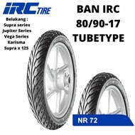 Outer Tire Irc 80/90-17 Rear Karisma Supra X 125 Supra Fit Smash Shogun 110 125 Jupiter Z Vega R NR 