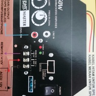 12VDC CAR MOBIL POWER AMPLIFIER SUBWOOFER DMS-330 DMS330 BASS MASTER 350WATT MONO