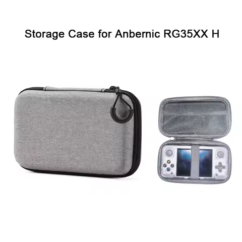 Protect Game Storage Case for Anbernic RG35XX H Portable Storage Console Bag Carry Case for Anbernic