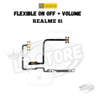 Flexible On Off + Volume REALME 8i 100%Original