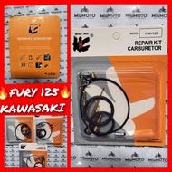 ☽✓✺FURY 125 Carburetor (Carb Kit) Repair Kit (Kawasaki) - MIUMOTO