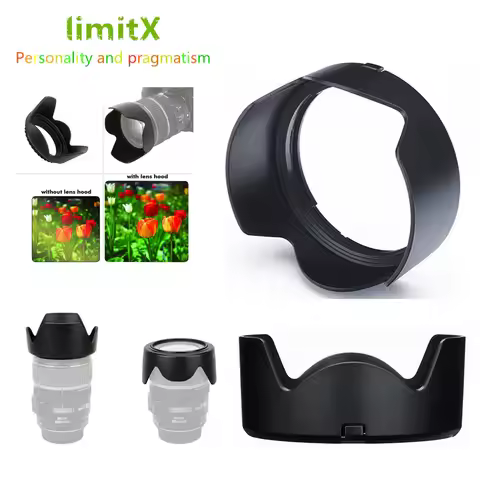 EW73D Reversible Lens Hood for Canon RF 24-105mm f/4-7.1 IS STM Lens on EOS R Ra RP R3 R5 R5C R6 II 