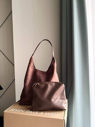 seven days a week - LINA SUEDE TOTE BAG (with inner bag)