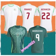 S-XXXXL        24-25 Algeria HOME Away FEGHOULI BRAHIMI Soccer Jersey 24/25 Algeria MAHREZ footballl