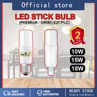 LED Stick Bulb - High Quality 10W 18W E27, Daylight / Warm White, Aaron Shop 【2-Year Warranty】