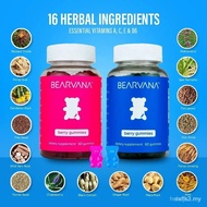 BEARVANAAll-In-OneWomen'sWellnessGummiesComboPack|TheDailyGummiesWorththeHype|16HerbalIngredients+Vi