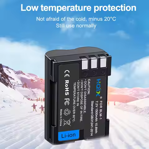 HQIX for OLYMPUS E-520 510 330 500 300 3 1 C-5060 7070 8080 Camera BLM-1 Charger Battery