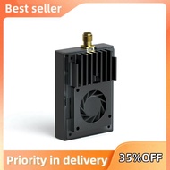 High Power Adjustable Video Transmission 7W VTX 96-CH 4.8-6.2G for Drone Built-in Microphone for Lon
