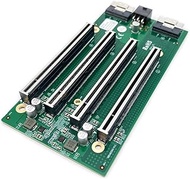 PCIe4.0 to SlimSAS (SFF-8654) Adapter, for GPU, Applied for Multiple expansions,Applicable to Window