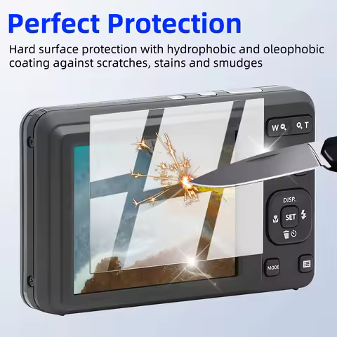 Tempered Glass Protector for Kodak PIXPRO FZ55 Camera Accessories 9H 2.5D LCD Screen Protector Film 