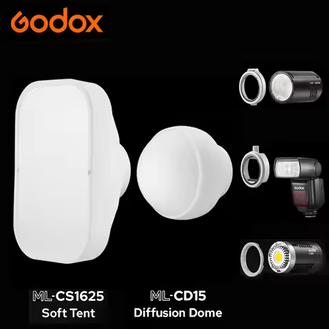 Godox ML-CD15 ML-CS162 Diffusion Dome Soft Tent for V1 AD100Pro AD200Pro TT685 TT600 V850II V860III