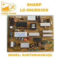 LC-50UE630X SHARP TV POWER BOARD LC50UE630X (Version with No Inverter Board)