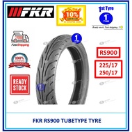 TAYAR FKR MOTORCYCLE TYRE RS900 225-17 &amp; 250-17 TUBE TYPE / Tayar 2.25-17, 2.50-17 RS900 FKR Tubetype Tyre - BUNGA TAJAM