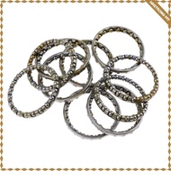[WhstrongMY] 10Pcs Bike Headset Retainer Bearing ID33mm OD44mm 22 Balls Steel Bearing