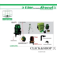 [READY STOCK] ARACUT 5-LINE LEVELING LASER MACHINE (GEREEN LINE LASER)