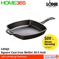Lodge Square Cast Iron Skillet 10.5 Inch L8SQ3