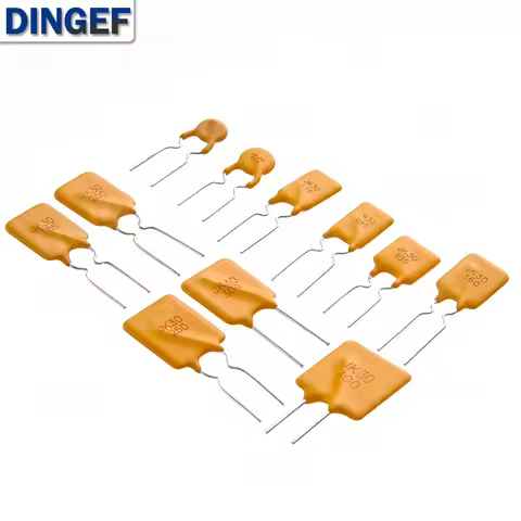 10PCS Resettable Fuse 30V PTC Polymer PPTC DIP JK30 0.5A 0.75A 0.9A 1.1A 1.35A 1.6A 1.85A 2A 2.5A 3A