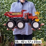 Dyno Dump Truck 6-Wheel Sand Truck Toy