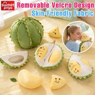 Pillow Throw Pillow Durian Plush Toy Decompression Doll Soft Stuffed Toy Fruit Durian Plush Pillow K