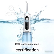 Cozylife  H2Ofloss Portable Water Flosser, 5 modes, 5 replaceable nozzles, rechargeable and waterpro