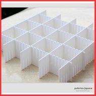 (40.5x7cm 10pcs + 30 attachments)Drawer partition DIY drawer organizer storage free cutting socks me