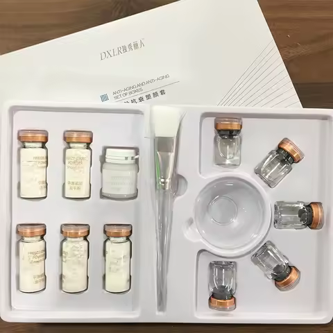 Facial Miracle Mask Polypeptide Hyaluronic Acid Kit Lifting Firming V-face Moisturise Rejuvenation P