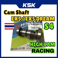 CAMSHAFT RACING EX5/EX5 DREAM S4 HIGH CAM HISPEED THAI CAM EX5 W100 TOKAHI TOBAKI HS UMA