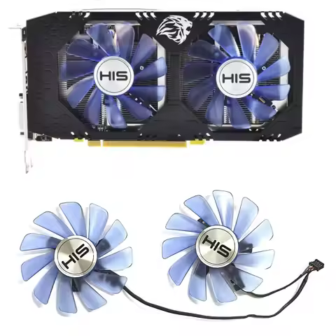 New RX 570 580 GPU Fan 85MM 4PIN FDC10H12S9-C for his RX470 RX474 RX570 RX574 RX580 RX588 Graphics C