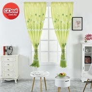 GDeal Quality Home Fashion Curtain Tulip Curtain Half Shading Window Curtains Langsir  (100cm X 200c