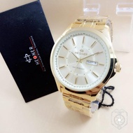 Jam tangan HEGNER 1250 GOLD PRIA