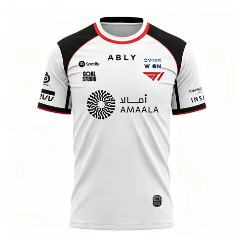 2026 New T1 Esports Club Shirt LCK LOLFaker Same Style Men's Women's T-shirts Fan Gift Souvenir ONER