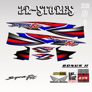 OLD HONDA SUPRA FIT STRIPING / OLD SUPRA FIT VARIATION 02 / SUPRA FIT GRAPHIC STICKER 02