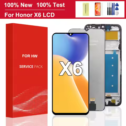 100% Tested For Honor X6 LCD Display Touch Screen Digitizer Assembly For Honorx6 VNE-LX1, VNE-LX2, V