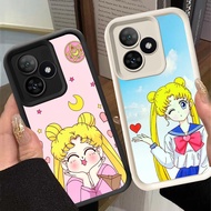 G-62 Sailor Moon Casing for Realme C61 C51 C67 Note 60 50 C53 C55 Black and white
