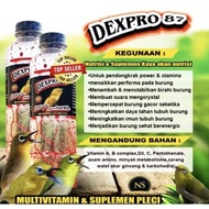 DEXPRO 87 DOPING PLECI NGALAS GACOR HIGH DOSE BIRD VITAMINS SIMILAR TO DEXTRO 87 DOPING SOGON PLECI 