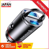 【Industry Leading Size】Syncwire Cigarette Lighter USB & USB C Car Charger 2 Port【PPS 30W PD 30W QC3.